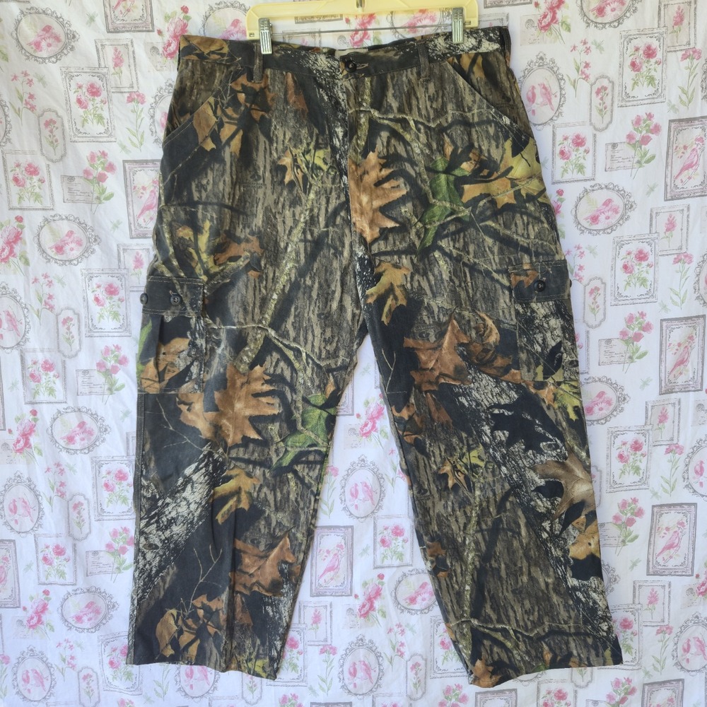 Field Staff Mossy Oak Camo Cargo Pants XL Mossy Oak Camouflage Hunting